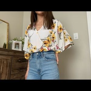 Floral bodysuit from Express